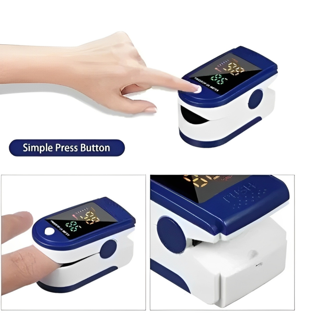 Oxímetro Digital Portátil de Pulso para Dedo