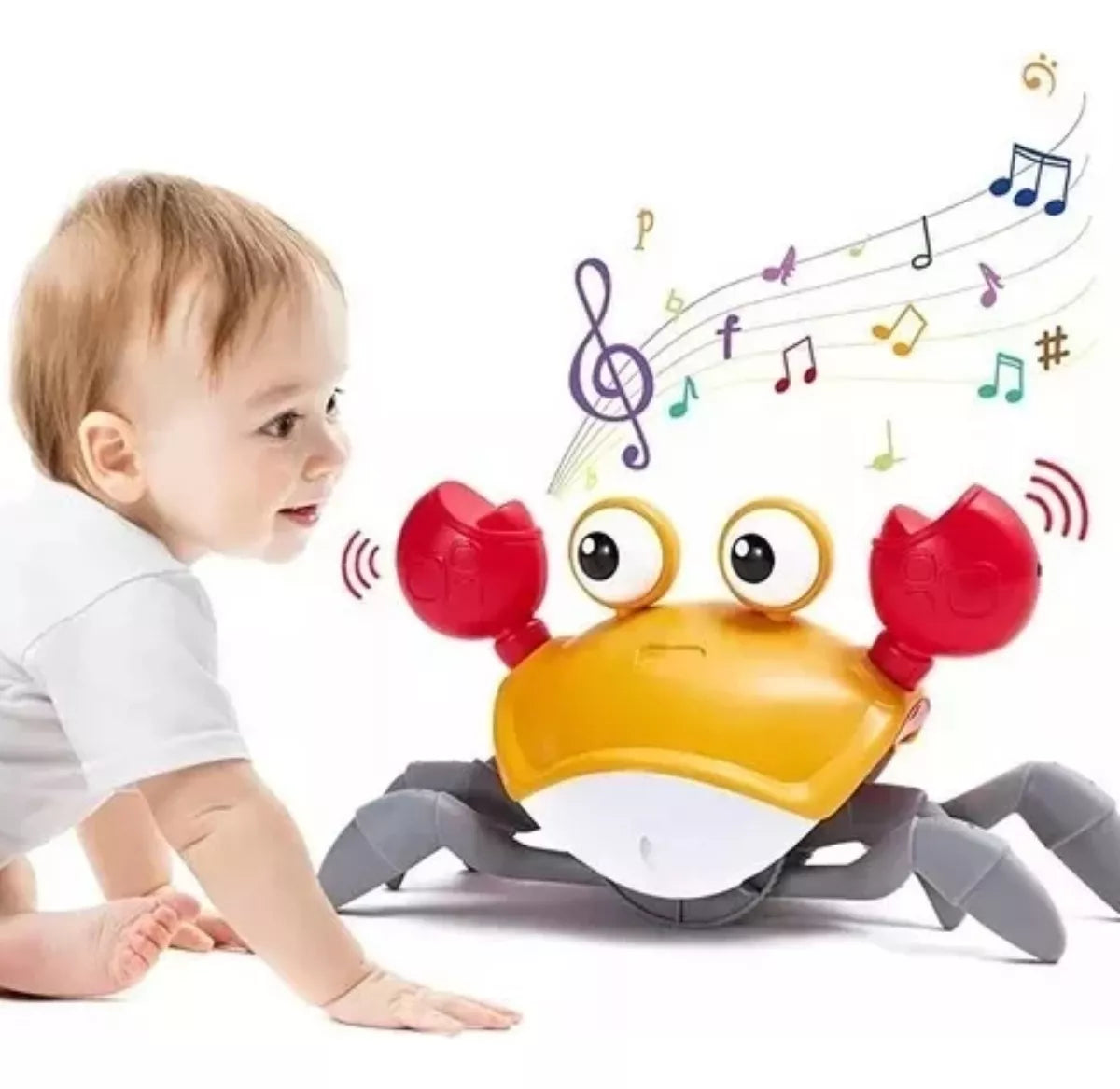 Caranguejo Fujão Brinquedo Interativo