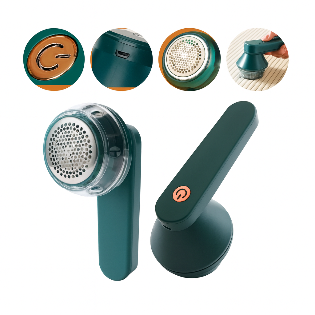 Removedor Elétrico De Pelos Fiapos Branco