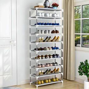 Sapateira Vertical organizador com 9 Prateleiras