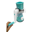 Fatiador Manual de Legumes Giratório Multiuso Inox 3 em 1