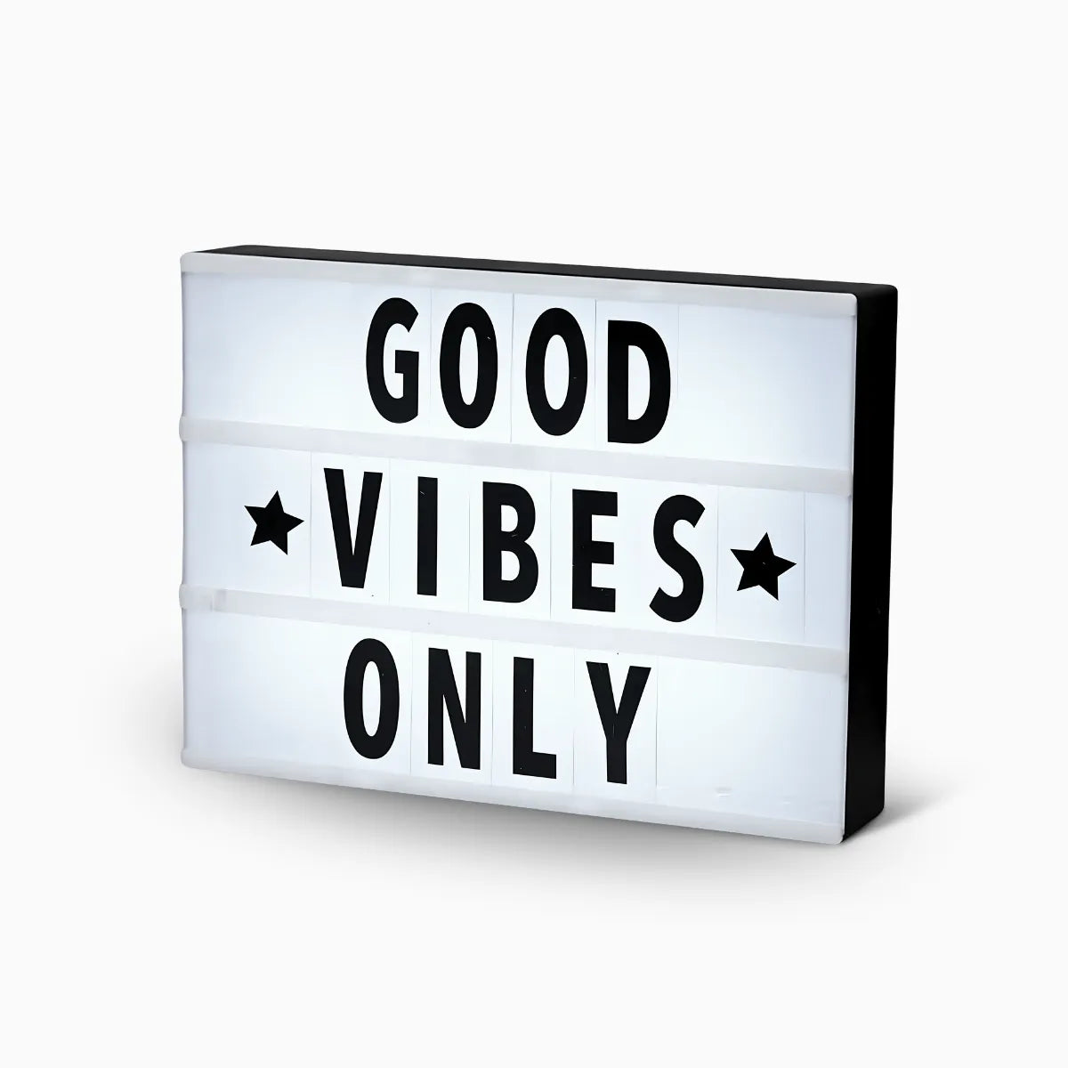 Caixa Luminária Mensagem Decorativa