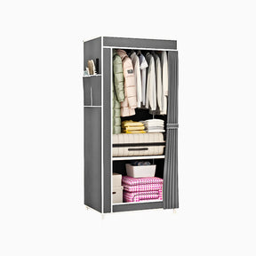 Guarda Roupa Closet Dobrável Organizador com Capa de Tecido