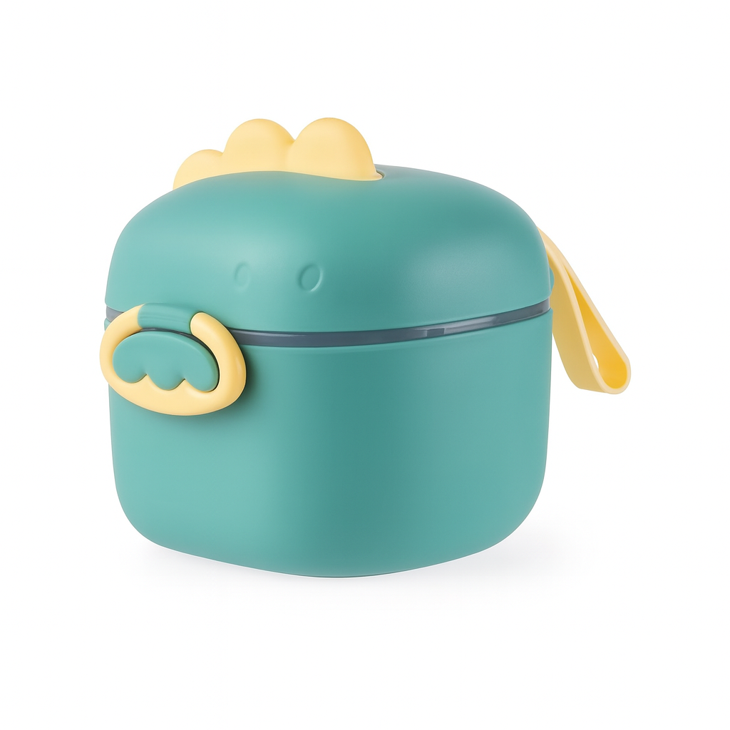 Pote Dosador de Leite em Pó Infantil com Colher Medidora Ver