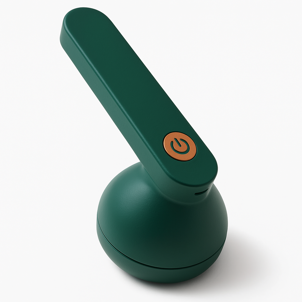 Removedor Elétrico De Pelos Fiapos Verde