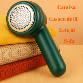 Removedor Elétrico De Pelos Fiapos Branco